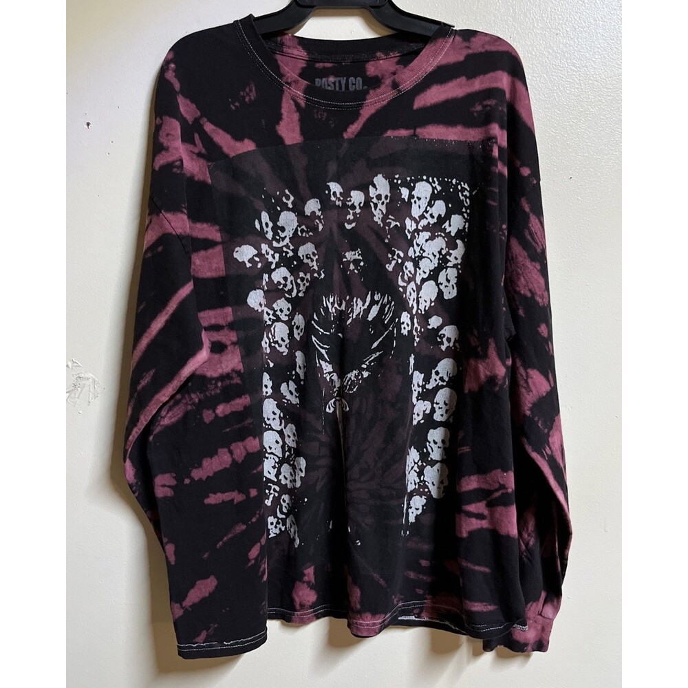Post Malone Hollywoods Bleeding Tour 2019 Shirt M Red Black Band Tee Posty Co